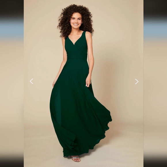 Dear Cleo Dress - style "Jessica" - color "Pine" - size 6 (Brand New) - Picture 1 of 3
